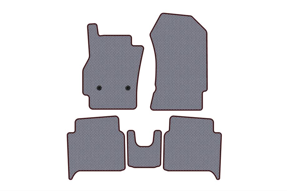 Renault Zoe 2012-2019 Gummimatten Carsuit (HB, grau) Image