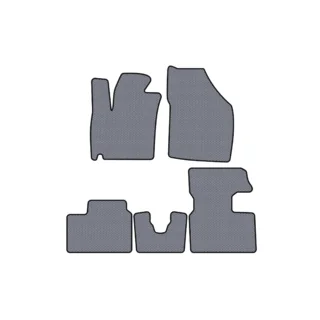 Gummimatten Carsuit (2016-2020, HB, grau)