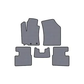 Gummimatten Carsuit (HB, 5-türig, grau)