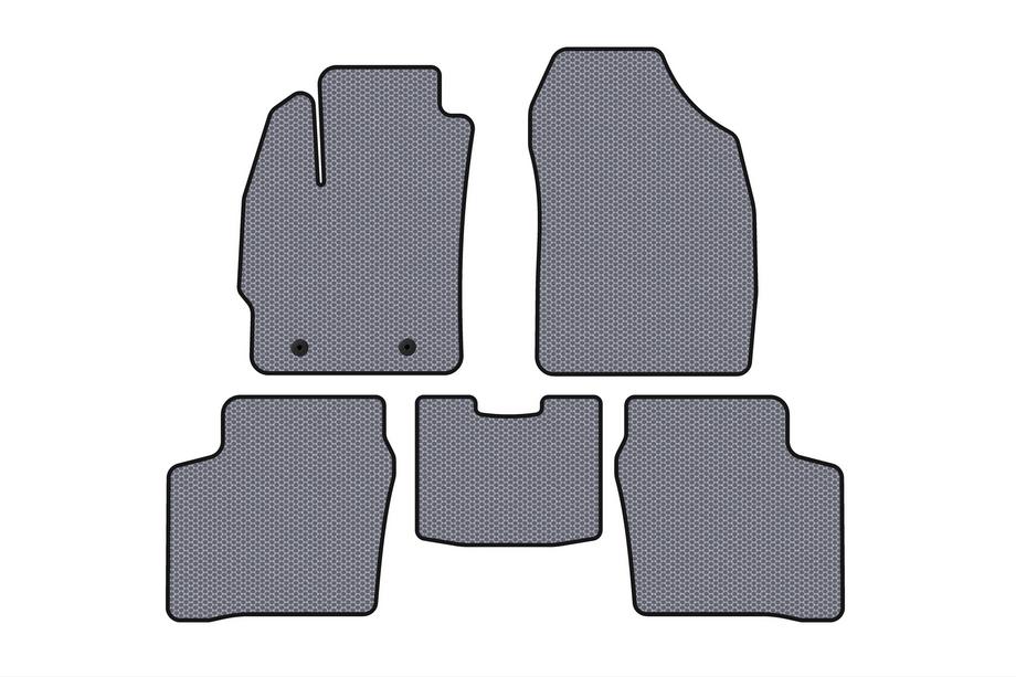 Toyota Prius 2003-2009 Gummimatten Carsuit (LB, grau) Foto 1