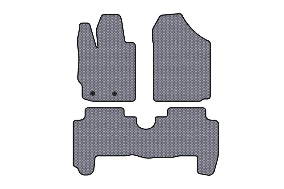 Toyota Yaris 2006-2011 Gummimatten Carsuit (HB, 5-türig, grau) Image