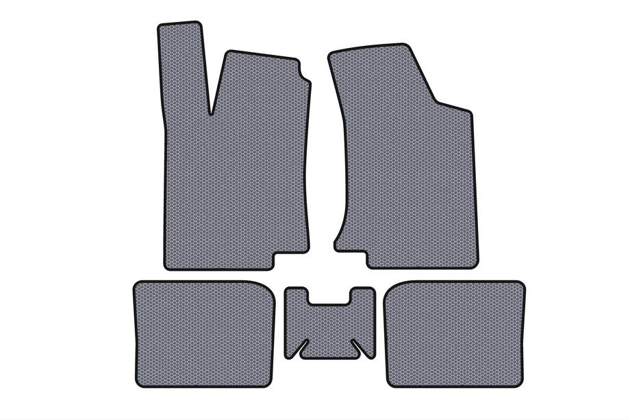 Volkswagen Golf 3 1991-2001 Gummimatten Carsuit (HB, 3-türig, grau) Image