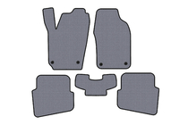 Volkswagen Polo 2001-2009 Gummimatten Carsuit (HB, 3/5-türig, grau) Foto 1