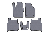 Volkswagen Touran 2003-2010 Gummimatten Carsuit (2 Reihen, 2006-2010, 7-Sitzer, grau) Foto 1