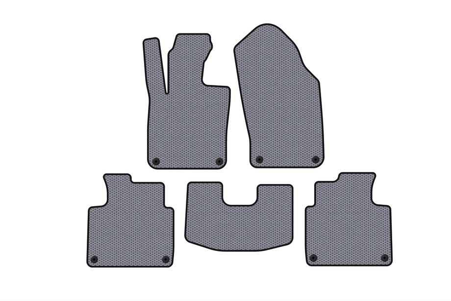 Volvo S90/V90 2016- Gummimatten Carsuit (SD, kurzer Radstand, grau) Image