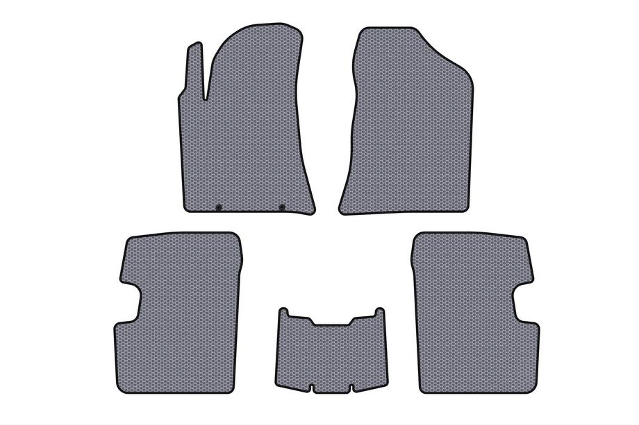 BYD F3 2013-2015 Gummimatten Carsuit (SD, Grau) Image