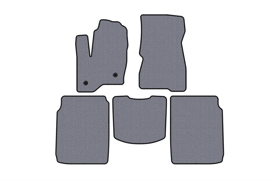 Ford Flex 2009-2019 Gummimatten Carsuit (2 Reihen, 2013-2019, grau) Image