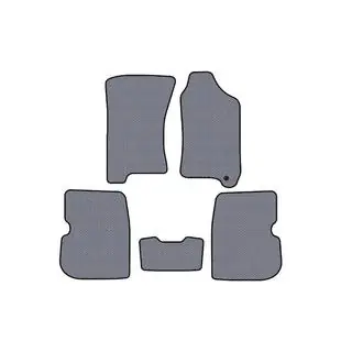 Gummimatten Carsuit (Rechtslenker, grau)