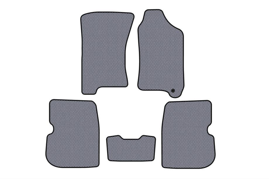 Subaru Forester 1997-2002 Gummimatten Carsuit (Rechtslenker, grau) Foto 1