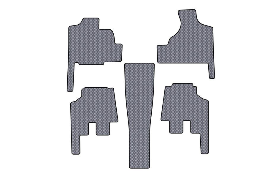 Chrysler Voyager 2001-2007 Gummimatten Carsuit (für Grand Voyager, Automatik, grau) Image