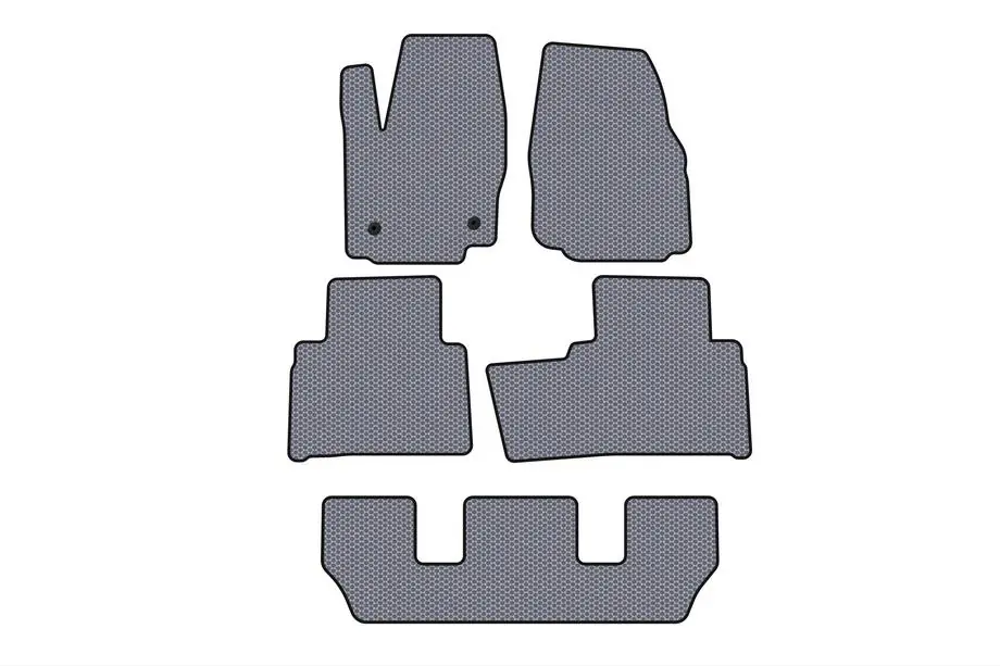 Ford Galaxy 2007-2015 Gummimatten Carsuit (3 Reihen, grau) Image