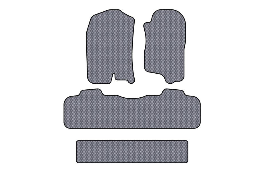 Chevrolet Tahoe 2007-2014 Gummimatten Carsuit (3 Reihen, 2007-2014, grau) Image