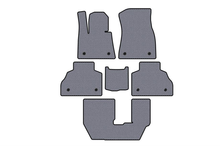 BMW X7 G07 2019- Gummimatten Carsuit (3 Reihen, grau) Image