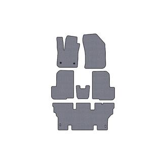 Gummimatten Carsuit (3 Reihen, 7-Sitzer, grau) Dacia Lodgy 2012-2022 Foto 1