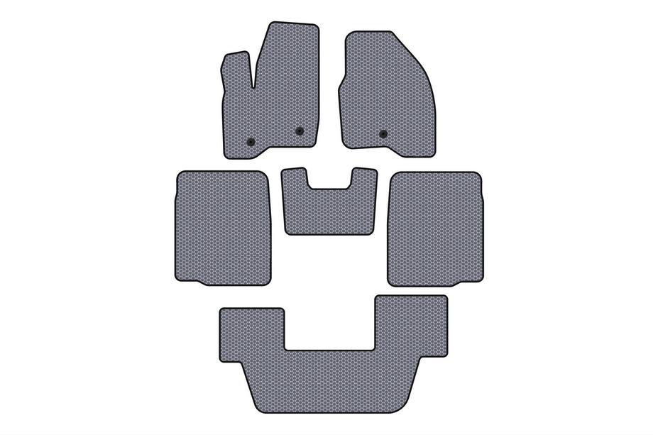 Ford Explorer 2011-2019 Gummimatten Carsuit (3 Reihen, 2011-2015, grau) Foto 1