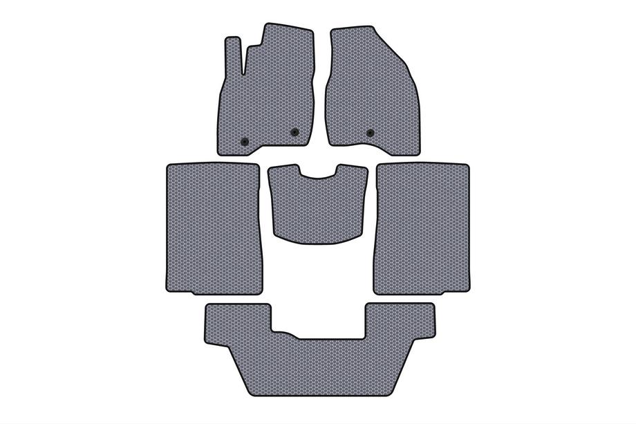 Ford Explorer 2011-2019 Gummimatten Carsuit (2015-2017, 3 Reihen, 7-Sitzer, grau) Image