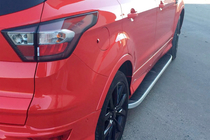 Ford Kuga/Escape 2013-2019 Seitenschweller Tayga Grey (2 Stk., Aluminium) Foto 12