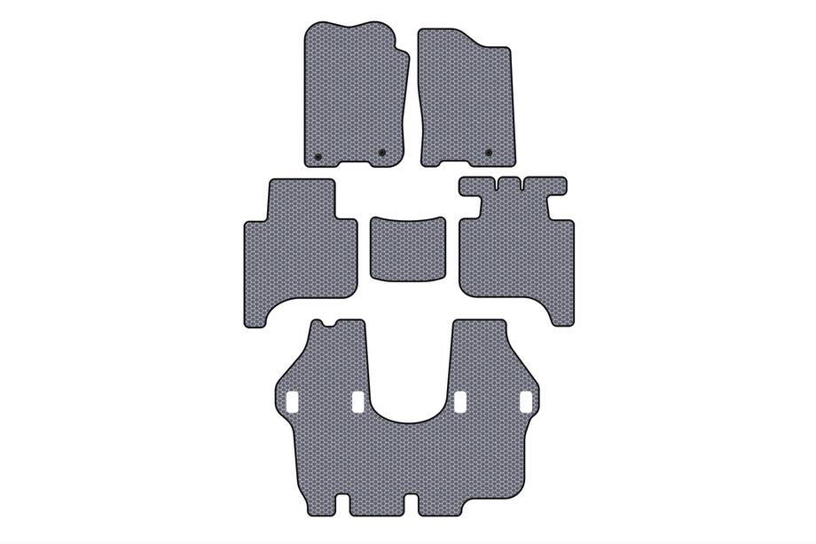 Infiniti QX56 2004-2010 Gummimatten Carsuit (3 Reihen, 2004-2008, grau) Image