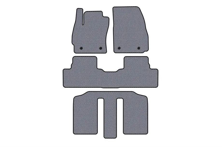 Mazda 5 2010-2018 Gummimatten Carsuit (3 Reihen, grau) Foto 1