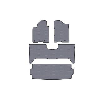 Gummimatten Carsuit (3 Reihen, 2003-2008 Grau) Nissan Armada 2003-2015 Foto 1