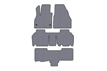 Renault Kangoo 2008–2020 Gummimatten Carsuit (3 Reihen, 5-türig/7-sitzig, grau) Foto 1