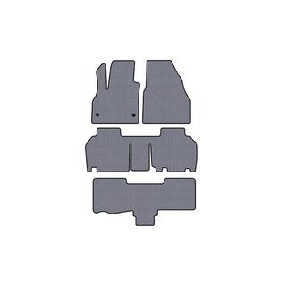 Gummimatten Carsuit (3 Reihen, 5-türig/7-sitzig, grau) Renault Kangoo 2008–2020 Foto 1