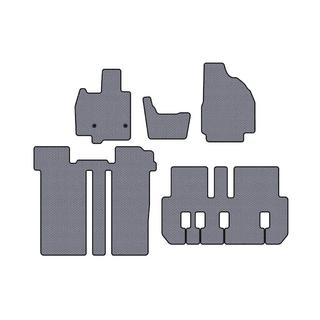 Gummimatten Carsuit (3 Reihen, 6-Sitzer, grau) Toyota Previa 2006-2019 Foto 1