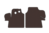 Fiat Ducato 1995-2006 Gummimatten Carsuit (2002-2006, braun) Foto 1