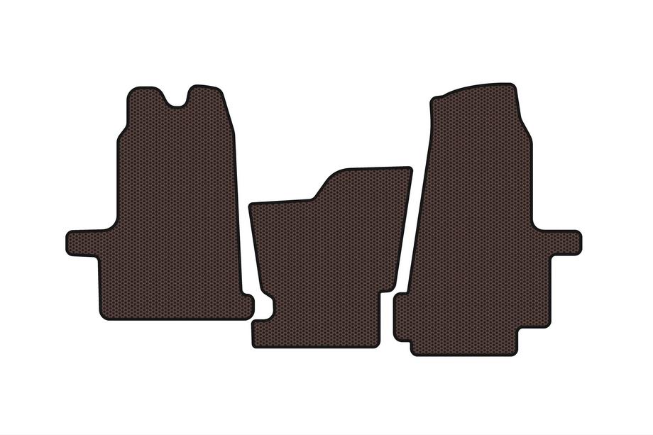 Ford Transit 2000–2014 Gummimatten Carsuit (2000-2006, Automatik, braun) Image