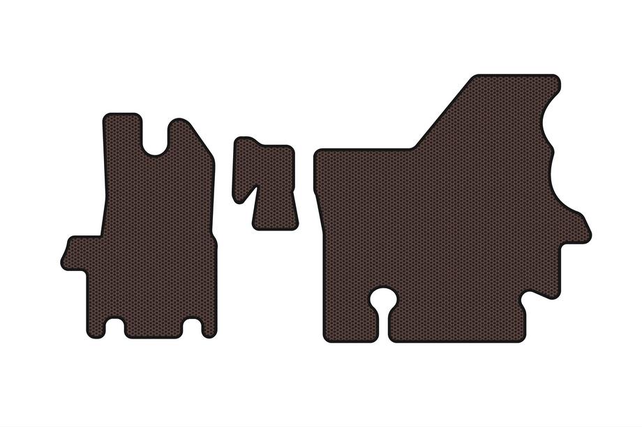 Renault Master 1998-2010 Gummimatten Carsuit (1998-2003, braun) Image