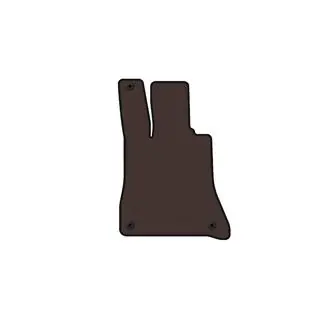 Gummimatten Carsuit (2016-2020, Cabriolet, braun) Foto 1