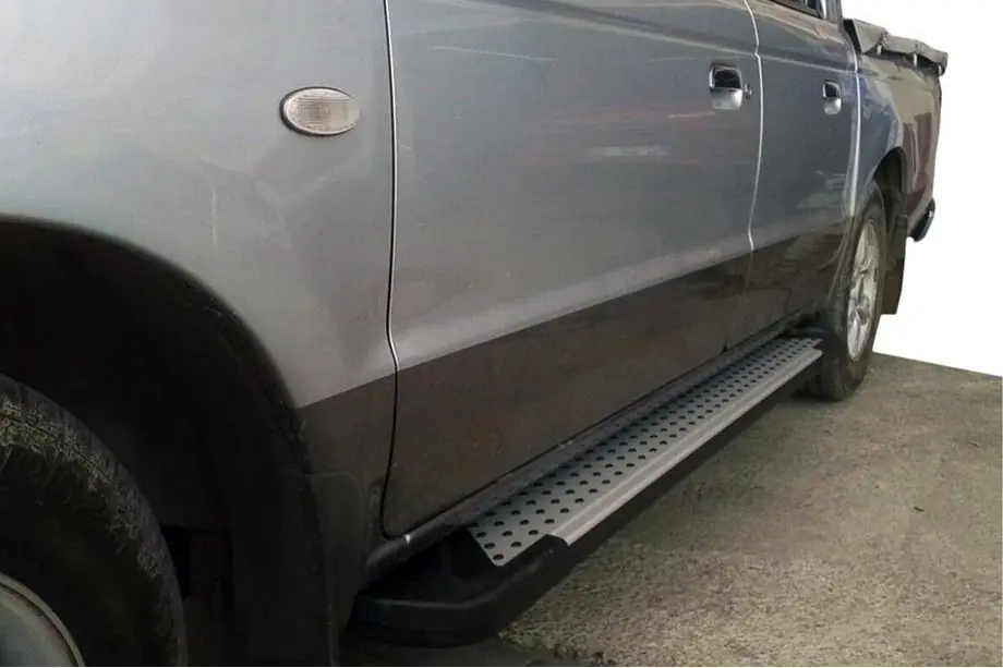 Ford Ranger 2007-2011 Trittbretter Allmond Grey (2 Stk., Alu) Image