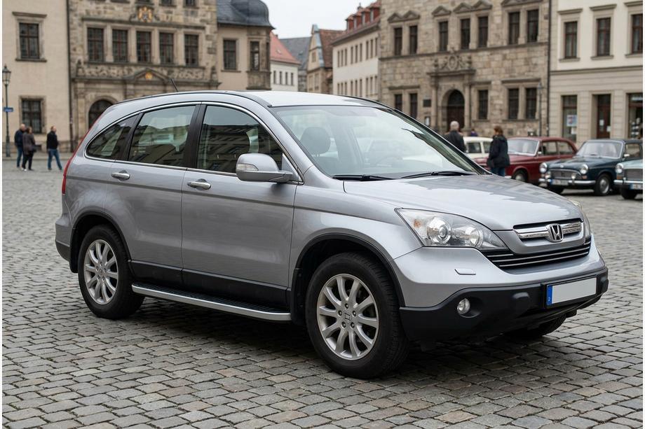 Honda CRV 2007-2011 Seitenschweller Tayga Grey (2 Stk., Aluminium) Image