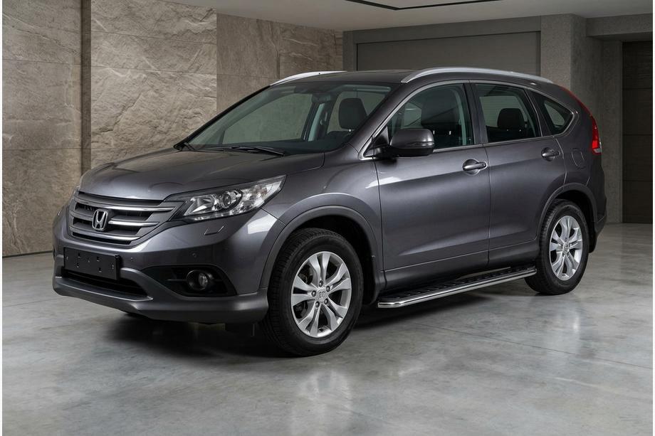 Honda CRV 2012-2016 Trittbretter Maydos V1 (2 Stk., Aluminium & Edelstahl) Image