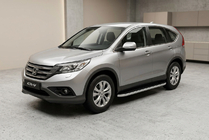 Honda CRV 2012-2016 Seitenschweller Tayga Grey (2 Stk., Aluminium) Foto 1