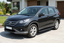 Honda CRV 2012-2016 Seitenschweller RedLine Black (2 Stk., Aluminium) Foto 1