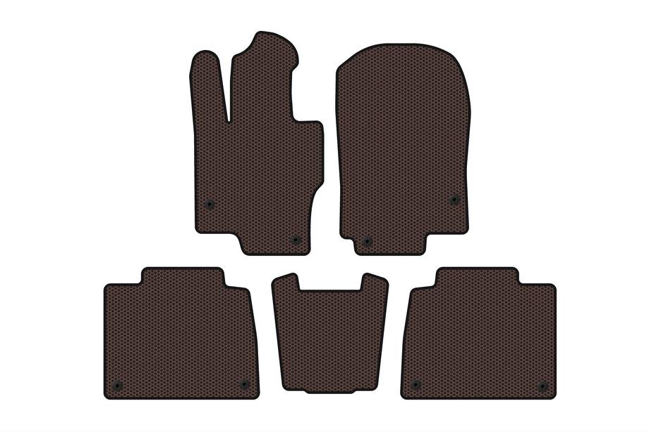 Mercedes GLE W167 2018- Gummimatten Carsuit (Braun) Image