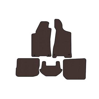 Gummifußmatten Carsuit (1991-1996, Limousine, Braun) Audi 80/90 1987-1996 Foto 1