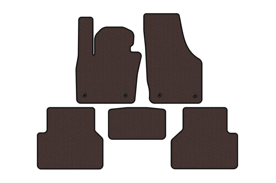 Audi Q3 2011-2019 Gummimatten Carsuit (Braun) Image
