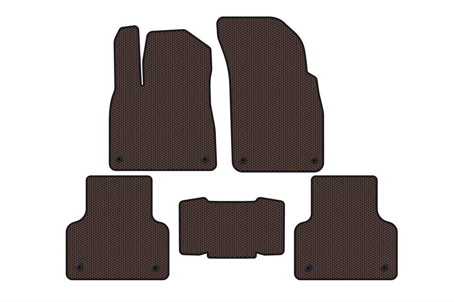 Audi Q8 2018- Gummimatten Carsuit (Braun) Image