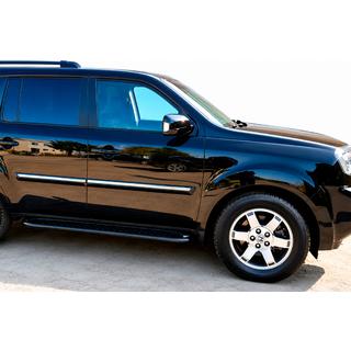 Trittbretter Allmond Black (2 Stk., Aluminium) Foto 1