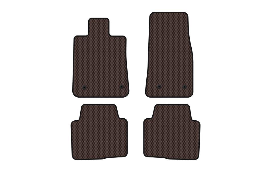 Cadillac CTS 2013-2019 Gummimatten Carsuit (2013+, braun) Image