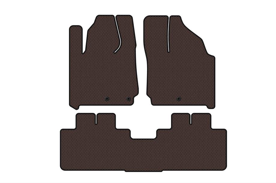 Cadillac SRX 2010-2016 Gummimatten Carsuit (braun) Image