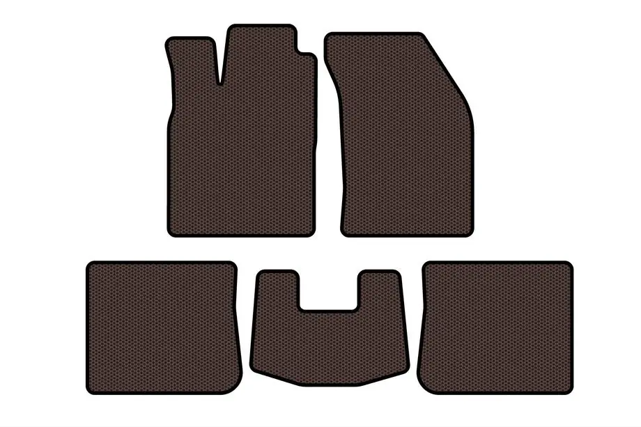 Chery Elara/Alia/Fora/A5 2006- Gummimatten Carsuit (SD, Braun) Image