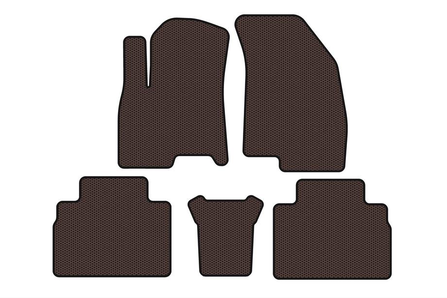 Chery Tiggo 8 2017- Gummimatten Carsuit (Braun) Image