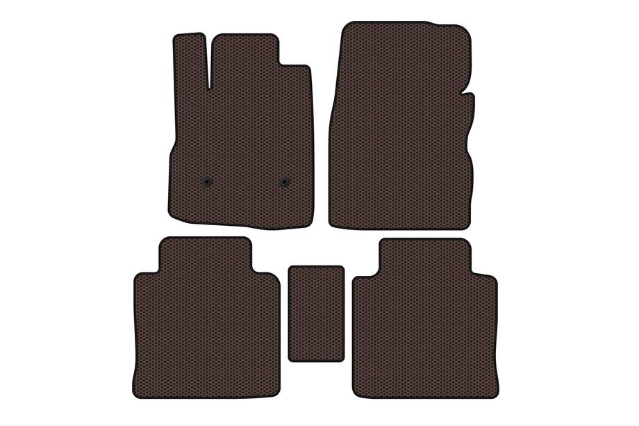 Chevrolet Equinox 2009-2016 Gummimatten Carsuit (2009-2015, braun) Foto 1