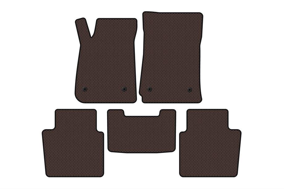 Chevrolet Impala 2013-2020 Gummimatten Carsuit (SD, Braun) Image