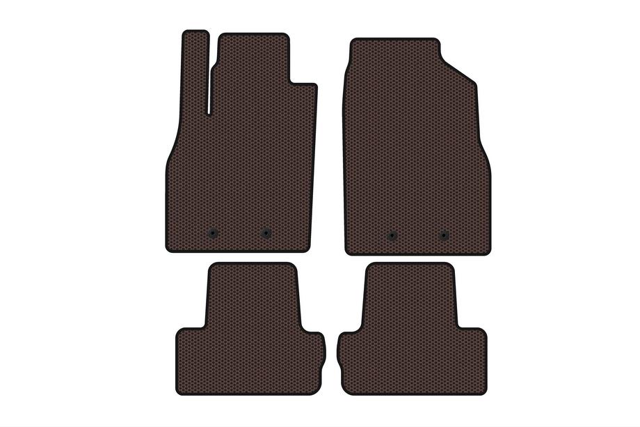Chevrolet Volt 2010-2016 Gummimatten Carsuit (Braun) Image