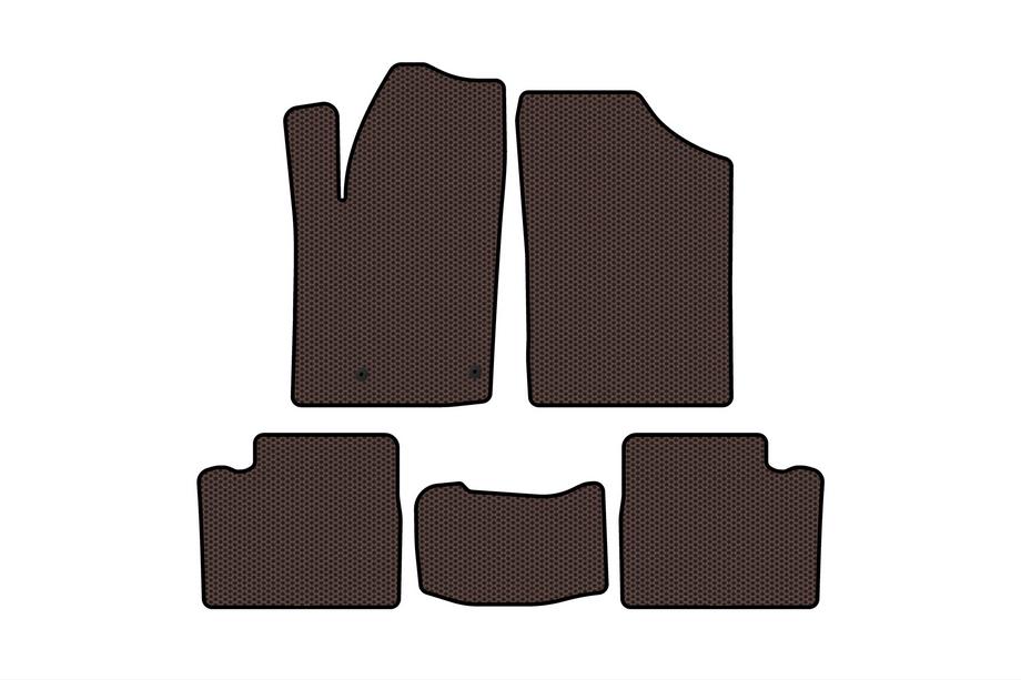 Citroen Berlingo 1996-2008 Gummimatten Carsuit (Braun) Image