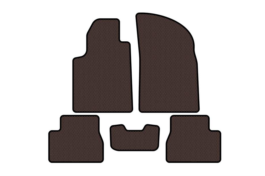 Citroen C-3 2002-2009 Gummimatten Carsuit (Braun) Image